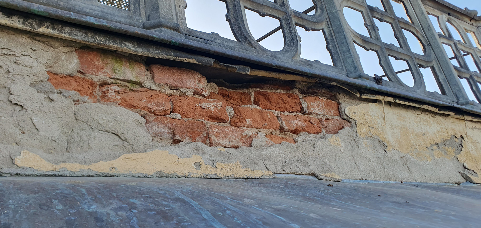 Oprava fasády Farského kostola 2024